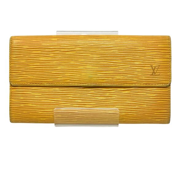 Louis Vuitton LV Epi Leather Sarah Wallet Yellow - Picture 1 of 10